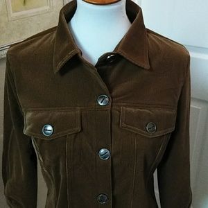 Bow&Arrow,NWT, brown corduroy dress.